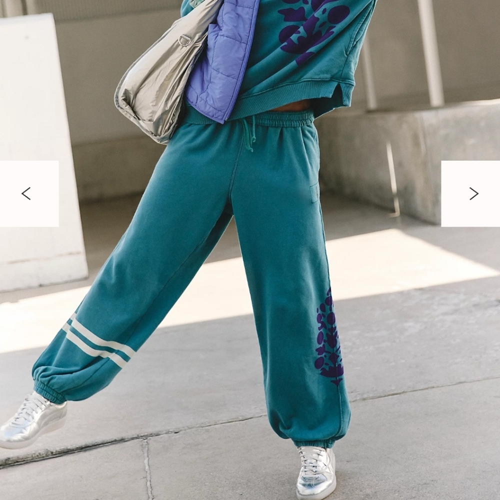 FP Movement by Free People Teal Joggers